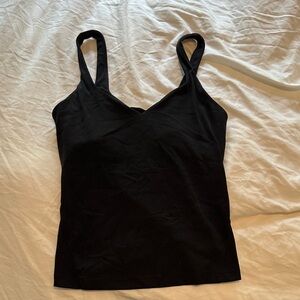 lululemon athletica Black Align Tank Top - waist length